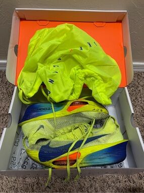 Nike Air Zoom Alphafly Next%3 neon yellow